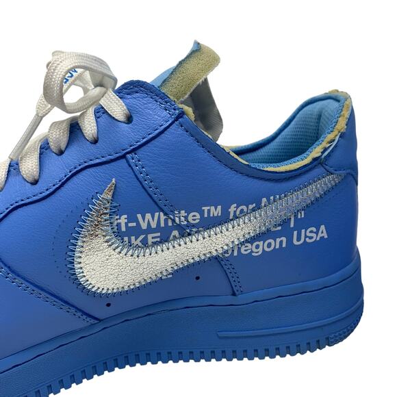 Nike Off-White x Air Force 1 Low \'07 \'MCA\' Virgil Abloh Mens Size 12 main image 4